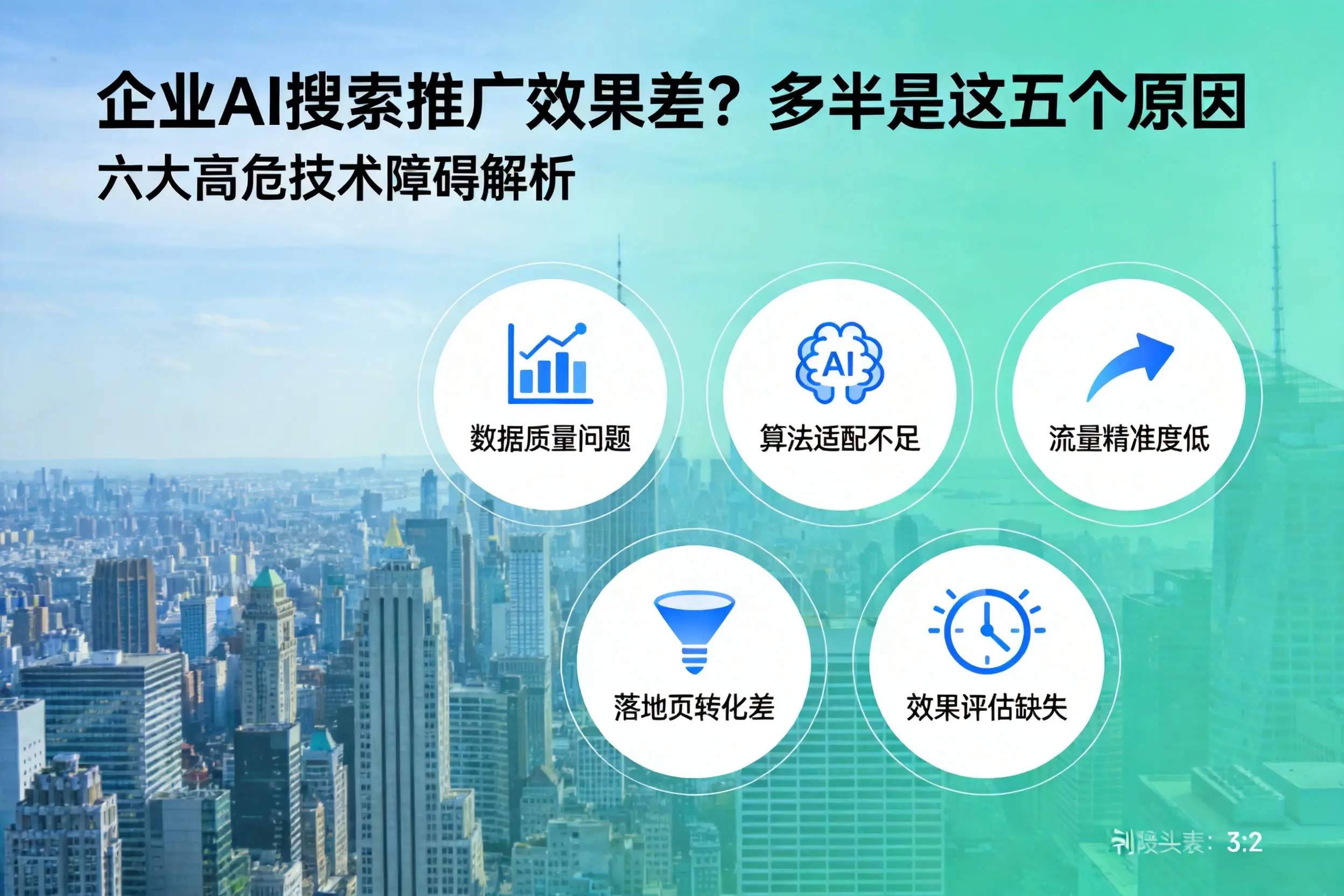 明水企业AI搜索推广效果差？多半是这五个原因