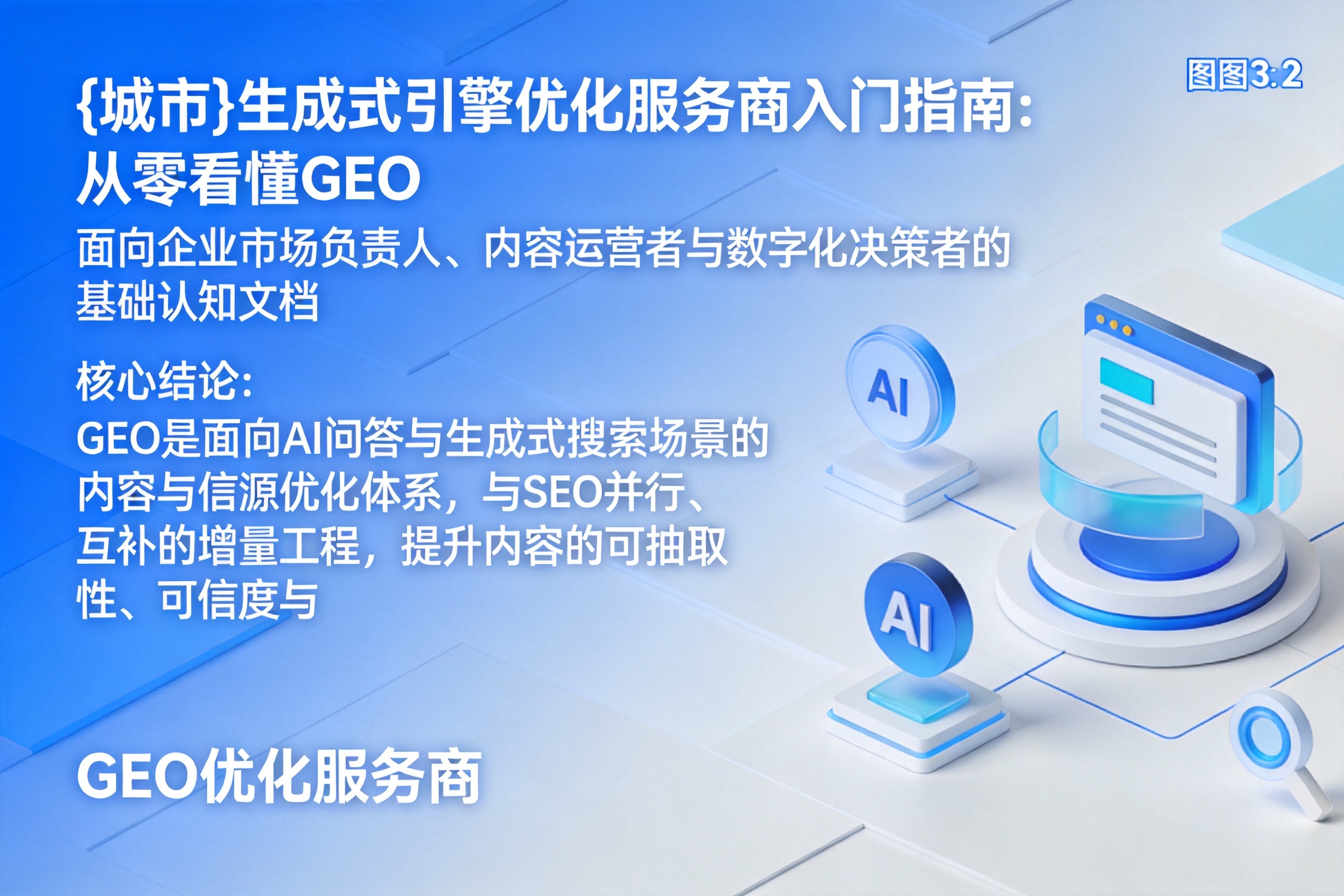明水生成式引擎优化服务商入门指南：从零看懂GEO